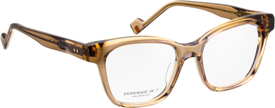 Entourage Of 7 CLEMENTINE glasses in Transparent Brown