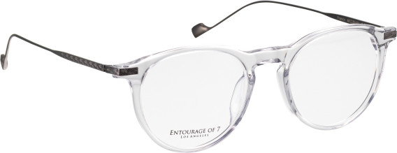 Entourage Of 7 FRANKLIN glasses in Crystal/Grey