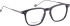Entourage Of 7 FROST glasses in Black/Grey