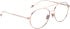 Entourage Of 7 JINTO glasses in Rose Gold