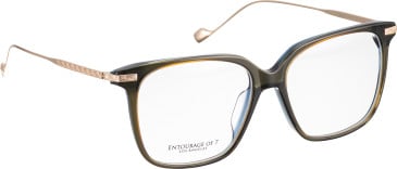 Entourage Of 7 SIENNA glasses in Green/Gold