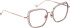 Entourage Of 7 YARA glasses in Rose Gold/Purple