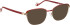 Bellinger ARIS-1 glasses in Red/Rose Gold