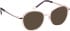 Bellinger CICULA-4 glasses in Crystal/Rose Gold