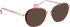 Bellinger ELLIPSE-4 glasses in Red/Rose Gold