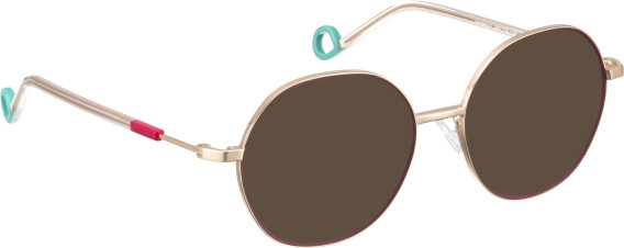 Bellinger INCOLOR-1 glasses in Rose Gold/Red