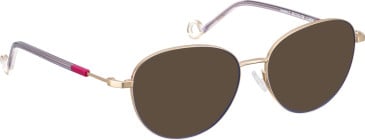 Bellinger INCOLOR-2 glasses in Rose Gold/Purple