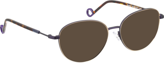 Bellinger INCOLOR-2 glasses in Rose Gold/Blue