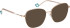 Bellinger INCOLOR-4 glasses in Rose Gold/White
