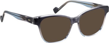 Entourage Of 7 CLEMENTINE glasses in Grey/Blue