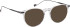 Entourage Of 7 FRANKLIN glasses in Crystal/Grey