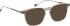 Entourage Of 7 FROST glasses in Crystal/Grey