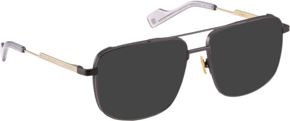 Entourage Of 7 KERBS-TWO glasses in Grey/Gold