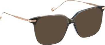 Entourage Of 7 SIENNA glasses in Green/Gold