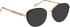 Bellinger ACEELLIPSE-1 glasses in Black/Rose Gold
