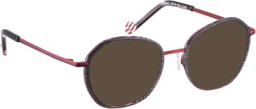 Bellinger CICULA-4 glasses in Red/Black
