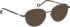 Bellinger INCOLOR-2 glasses in Rose Gold/Blue