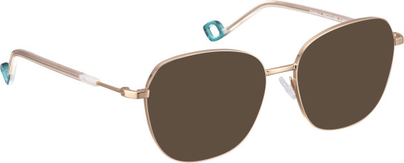 Bellinger INCOLOR-4 glasses in Rose Gold/White