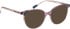 Bellinger LESS-ACE-2613 glasses in Purple/Clear Purple