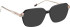 Bellinger LESS-ACE-2614 glasses in Black/Clear Nude
