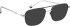Bellinger LESS-TITANIUM-5 glasses in Black/Silver