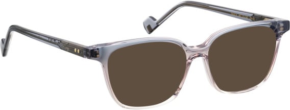Entourage Of 7 BEATRIX glasses in Transparent Blue
