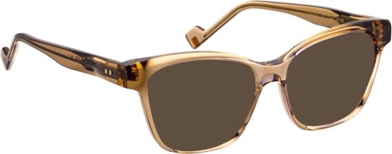 Entourage Of 7 CLEMENTINE glasses in Transparent Brown