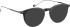 Entourage Of 7 FRANKLIN glasses in Black/Grey