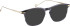 Entourage Of 7 FROST glasses in Grey/Gold