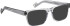Entourage Of 7 PALM-VIPER-5 glasses in Crystal/Grey