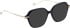 Entourage Of 7 SAFFRON glasses in Black/Gold