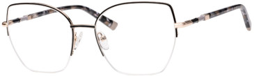Ferucci F1846 glasses in Black/Gold