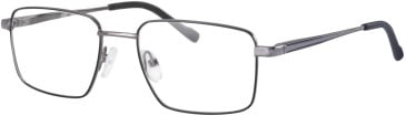 Ferucci F2049 glasses in Gunmetal/Black