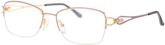 Ferucci FT-717 glasses in Brown/Gold