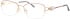 Ferucci FT-717 glasses in Brown/Gold