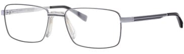 Ferucci FT-726 glasses in Black/Silver