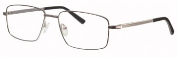 Ferucci FT-727 glasses in Gunmetal/Silver