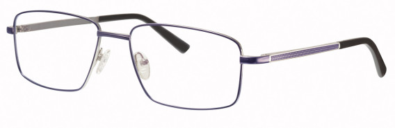 Ferucci FT-727 glasses in Navy/Silver