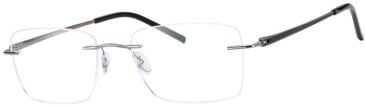 Ferucci FT-761 glasses in Gunmetal/Black