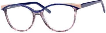 Synergy Syn-6084 glasses in Navy/Beige