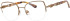 Ferucci F1845 glasses in Bronze