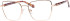 Ferucci F1847 glasses in Rose Gold