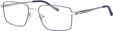 Ferucci F2049 glasses in Silver/Navy