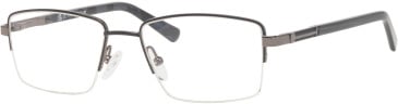 Ferucci F2064 glasses in Black/Gunmetal