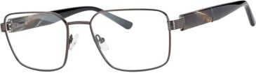 Ferucci F2066 glasses in Gunmetal / Black