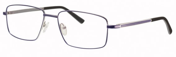 Ferucci FT-727 glasses in Navy/Silver