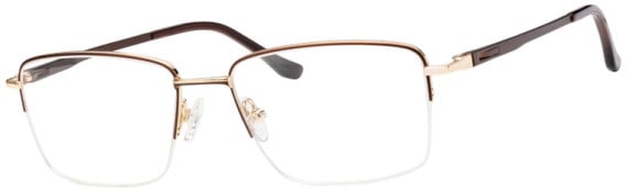 Ferucci FT-765 glasses in Brown/Gold