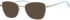 Ferucci F1840 glasses in Light Gunmetal