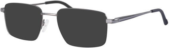 Ferucci F2049 glasses in Gunmetal/Black