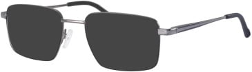 Ferucci F2049 glasses in Gunmetal/Black